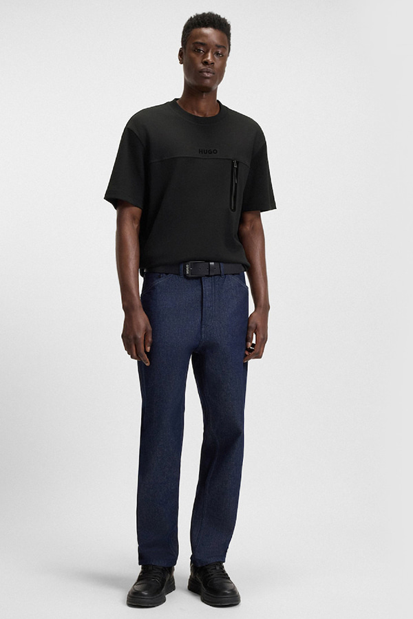 ΜΠΛΟΥΖΑ HUGO - 001 ΜΑΥΡΟ